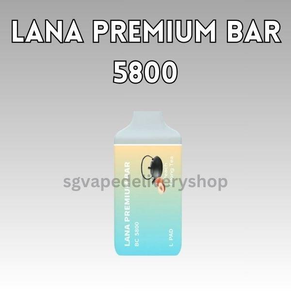 Lana Premium Bar 5800 Puffs - sgvapedeliveryshop