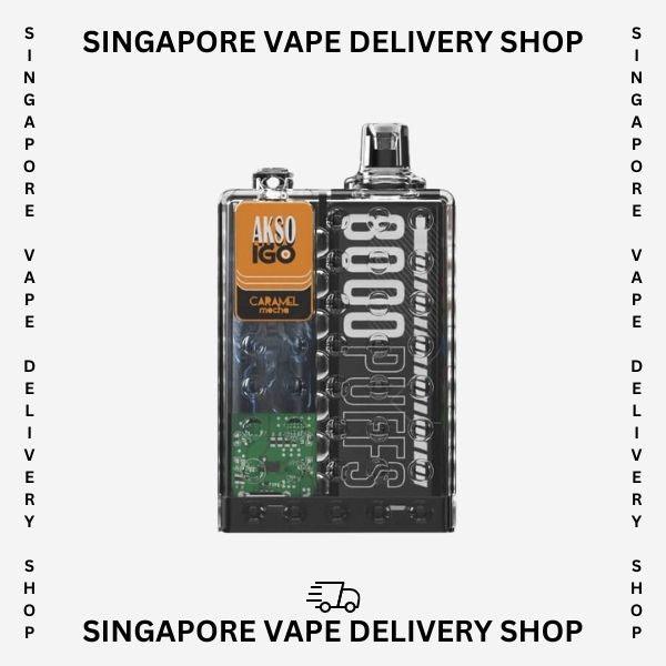 akso-igo-8000-caremal-mocha-(SG VAPE DELIVERY SHOP)