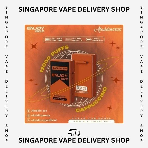 Aladdin-pro-box-12000-cappuccino-(SG VAPE DELIVERY SHOP)