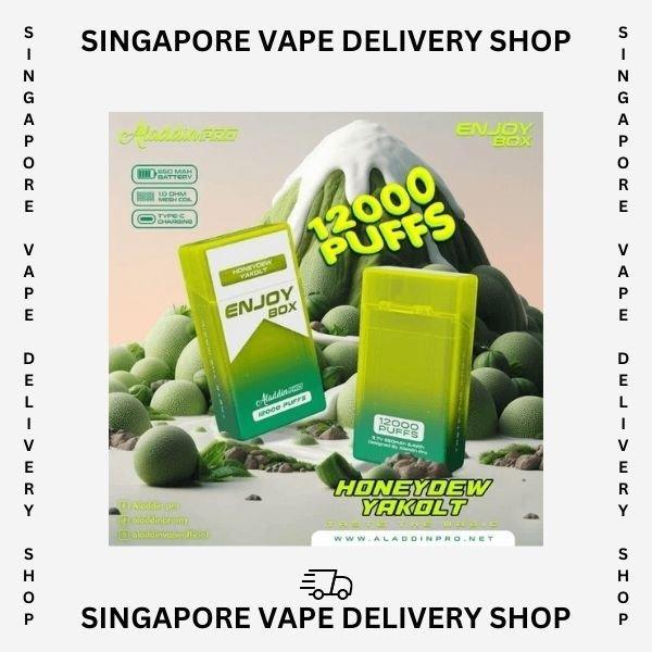 Aladdin-pro-box-12000-honeydew-yakolt-(SG VAPE DELIVERY SHOP)