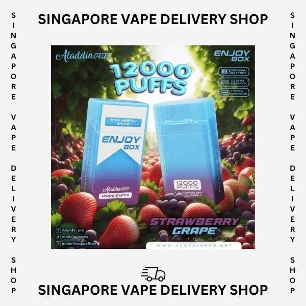 Aladdin-pro-box-12000-strawberry-grape-(SG VAPE DELIVERY SHOP)