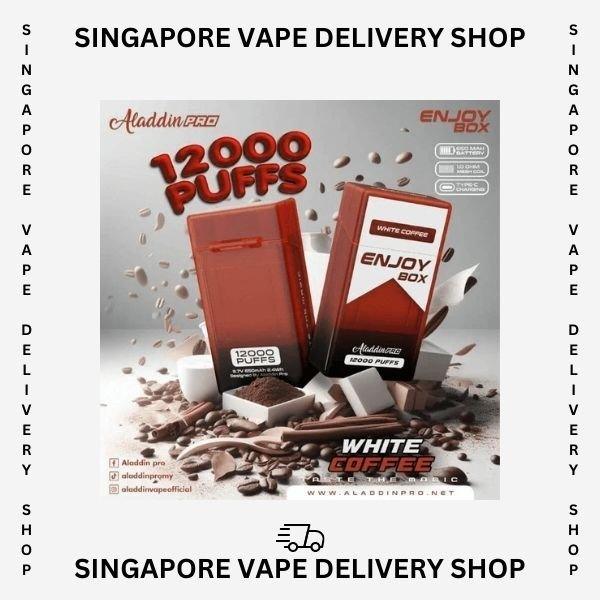 Aladdin-pro-box-12000-white-coffee-(SG VAPE DELIVERY SHOP)