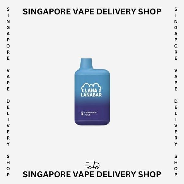 Lana-Bar-5000-cranberry-juice-(SG VAPE DELIVERY SHOP)