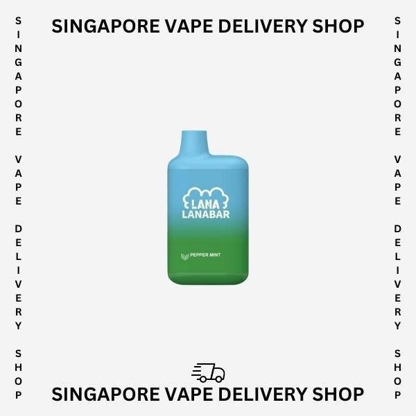 Lana-Bar-5000-peppermint-(SG VAPE DELIVERY SHOP)