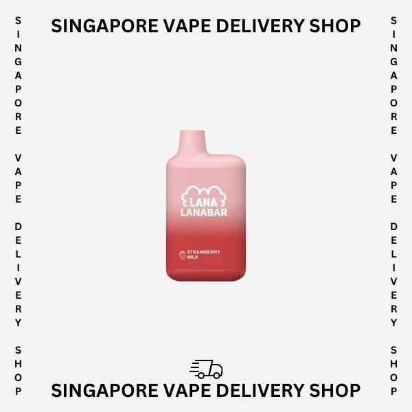 Lana-Bar-5000-strawberry-milk-(SG VAPE DELIVERY SHOP)