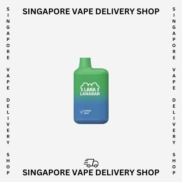 Lana-Bar-5000-super-mint-(SG VAPE DELIVERY SHOP)