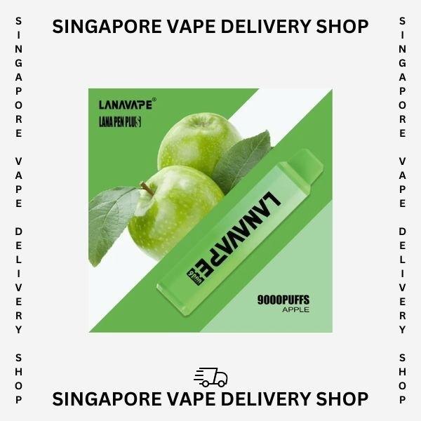 Lana-pen-plus-9000-apple-(SG VAPE DELIVERY SHOP)