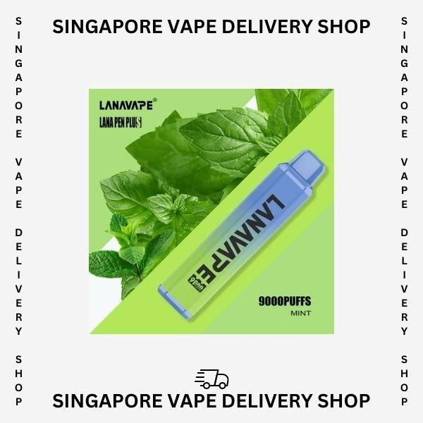 Lana-pen-plus-9000-mint-(SG VAPE DELIVERY SHOP)