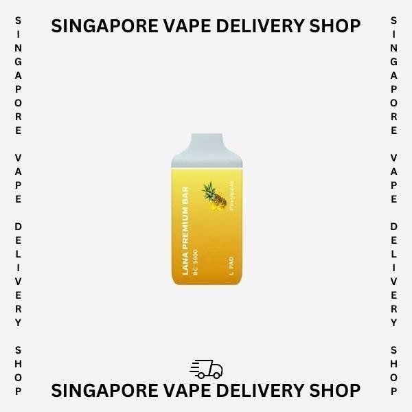 Lana-premium-bar-5800-pineapple-(SG VAPE DELIVERY SHOP)