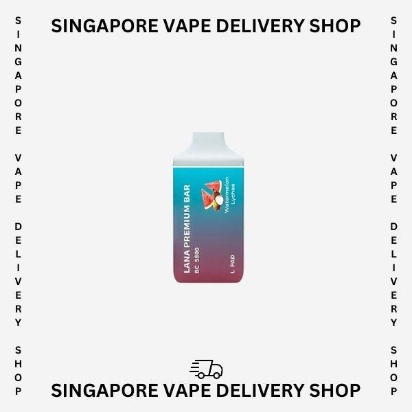 Lana-premium-bar-5800-watermelon-lychee-(SG VAPE DELIVERY SHOP)