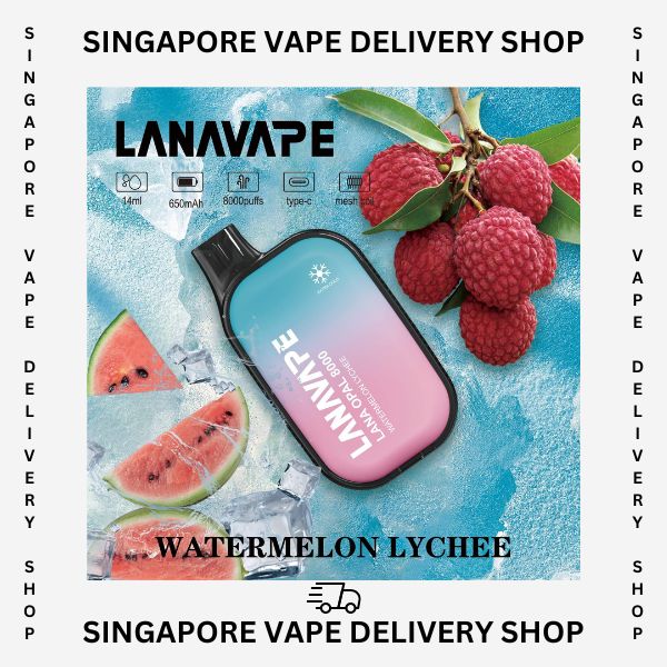 Lana_Opal_8000_Watermelon_Lychee_(SG VAPE DELIVERY SHOP)