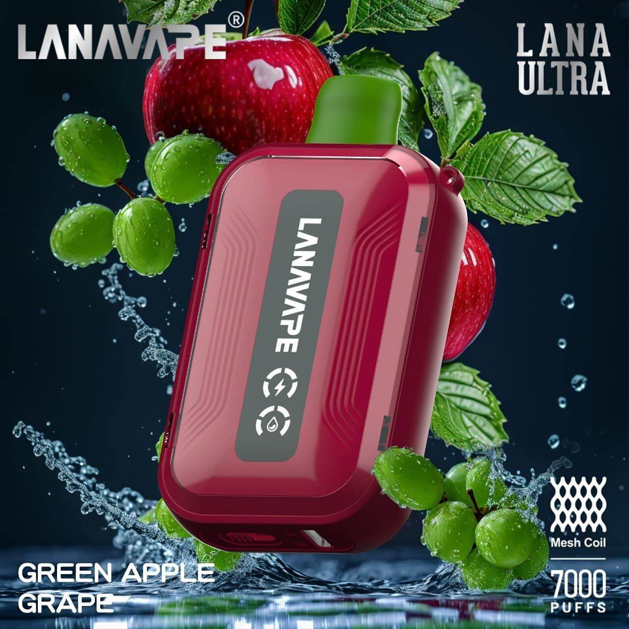 Lana_ultra_7000_green_apple_Grape