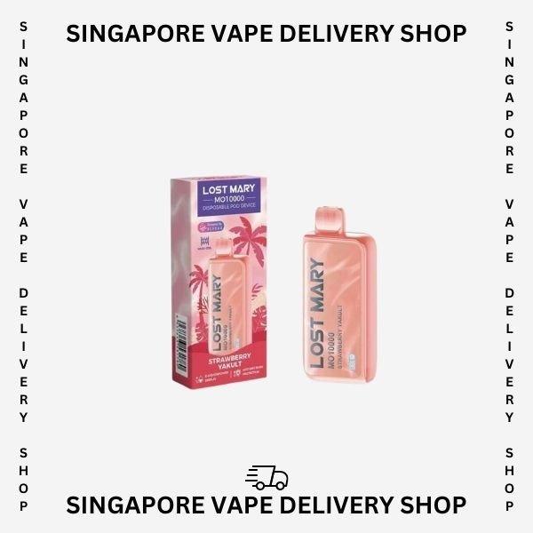 Lost-Mary-10000-strawberry-yacult-(SG VAPE DELIVERY SHOP)