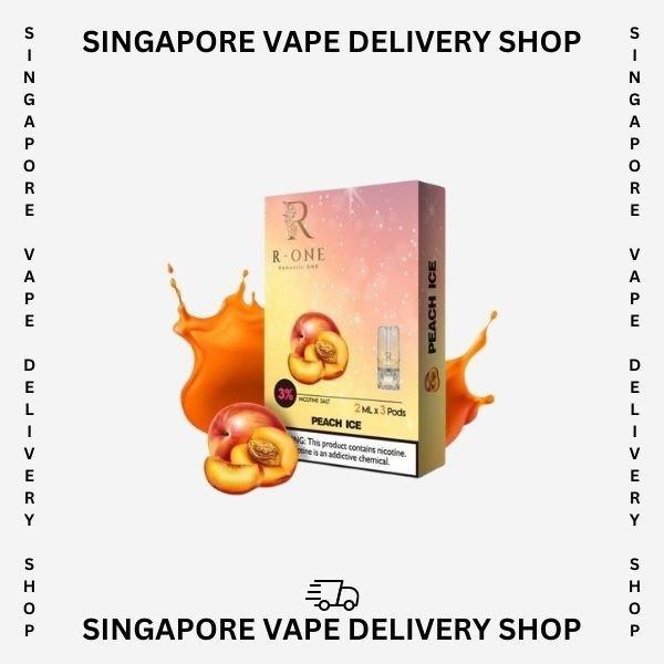 R-one-pod-peach-(SG VAPE DELIVERY SHOP)