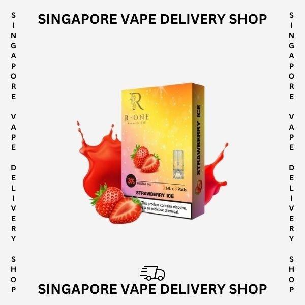 R-one-pod-strawberry-(SG VAPE DELIVERY SHOP)