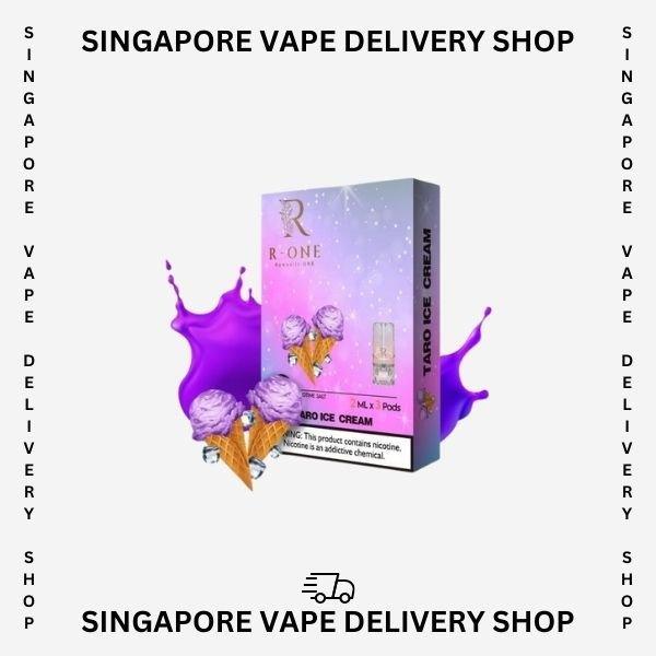 R-one-pod-taro-ice-cream-(SG VAPE DELIVERY SHOP)