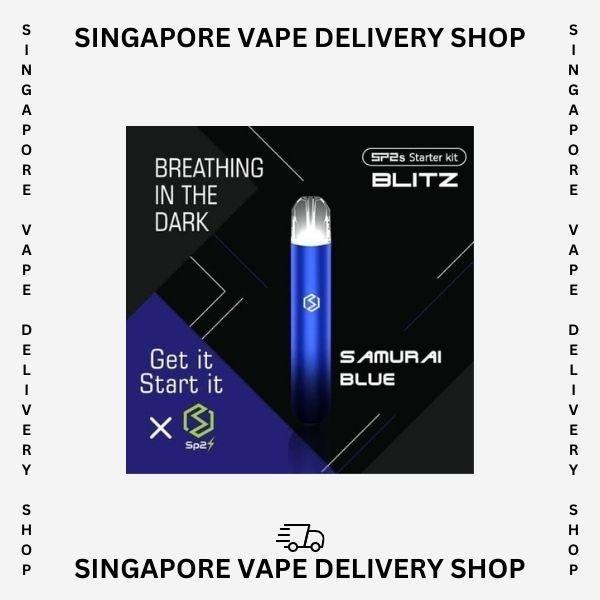 SP2-Device-samurai-blue-(SG VAPE DELIVERY SHOP)