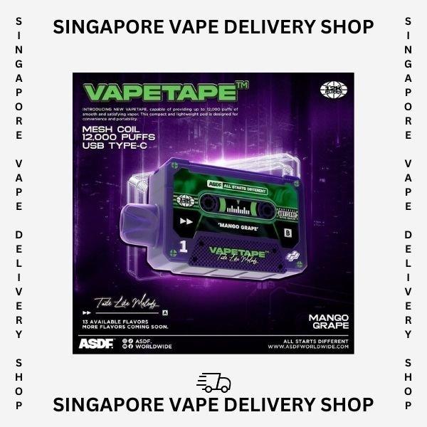 Vapetape-12000-mango-grape-(SG VAPE DELIVERY SHOP)