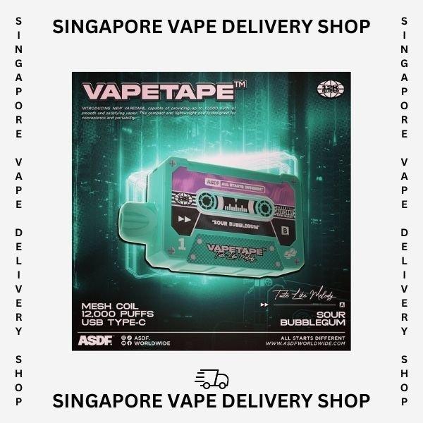 Vapetape-12000-sour-bubblegum-(SG VAPE DELIVERY SHOP)