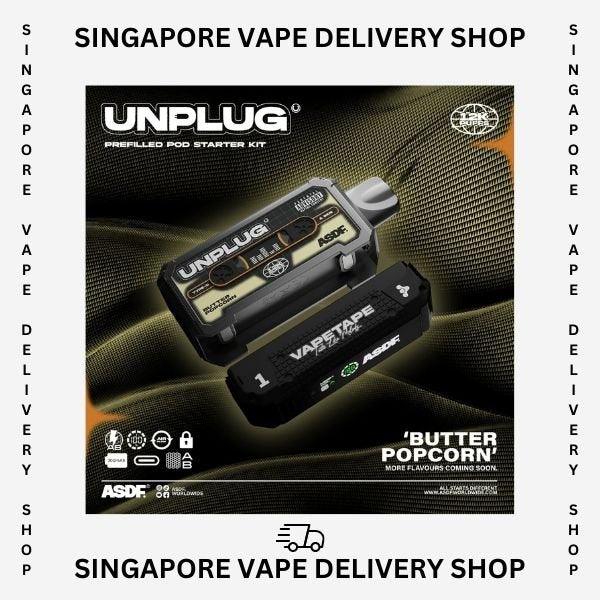 vapetape-unplug-kit-12000-butter-popcorn-(SG VAPE DELIVERY SHOP)