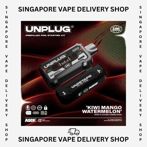 vapetape-unplug-kit-12000-kiwi-mango-watermelon-(SG VAPE DELIVERY SHOP)