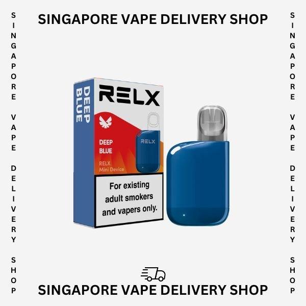 Relx-mini-device-blue-(SG VAPE DELIVERY SHOP)